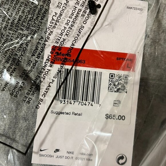 NEW with Tags NSW Club Fleece Pullover Hoodie in Grey - Picture 6 of 6